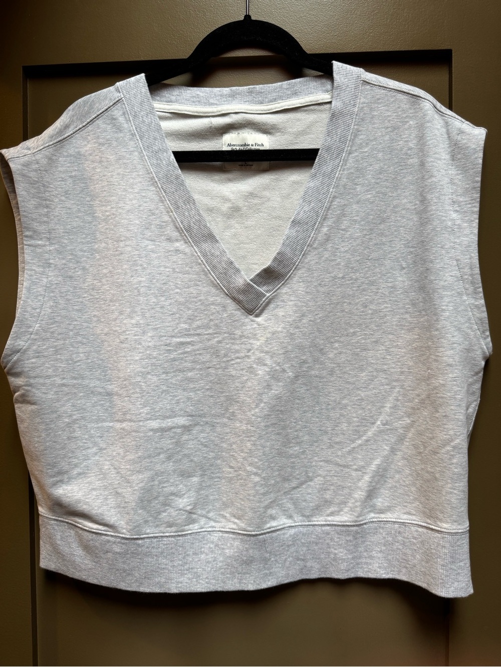 Abercrombie & Fitch Sweater Vest soft AF oversized large - Picture 2 of 4